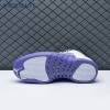 Air Jordan 12 White Purple Men's