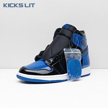 Air Jordan 1 High OG Patent Royal Men's