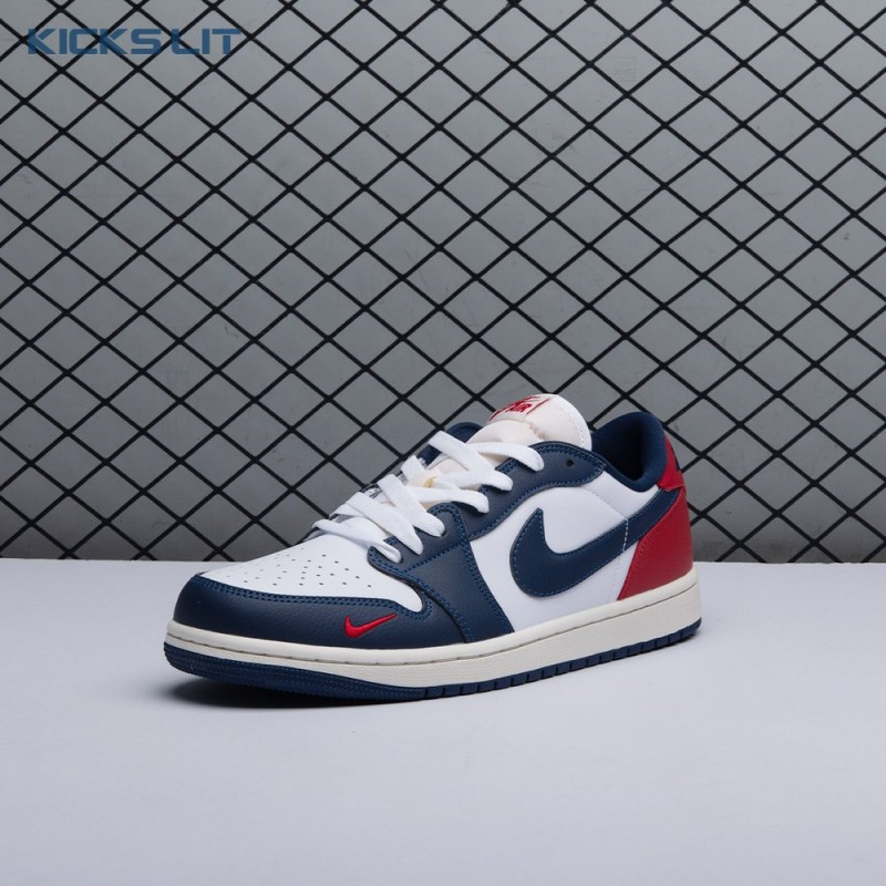 Air Jordan 1 Low OG 'Gym Red & Midnight Navy' HQ2993-100 Unisex Air Jordan 1 Low OG 'Gym Red & Midnight Navy' HQ2993-100 Unisex