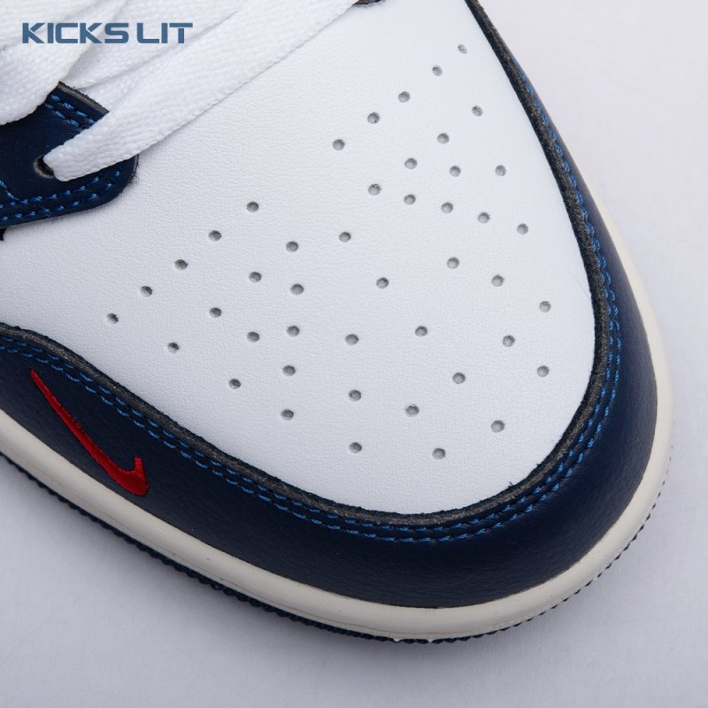 Air Jordan 1 Low OG 'Gym Red & Midnight Navy' HQ2993-100 Unisex Air Jordan 1 Low OG 'Gym Red & Midnight Navy' HQ2993-100 Unisex