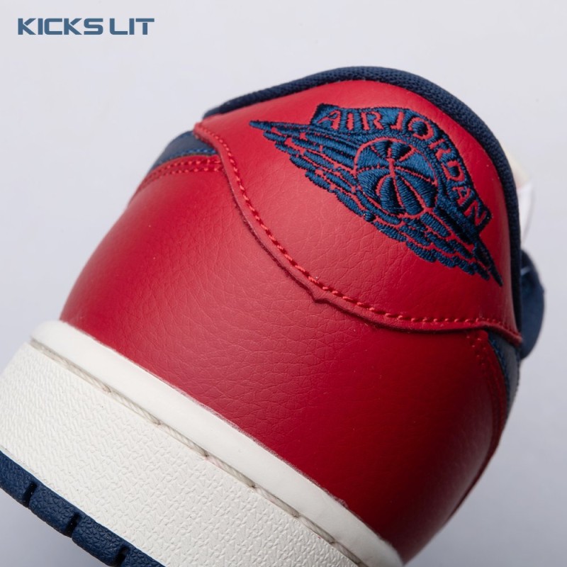Air Jordan 1 Low OG 'Gym Red & Midnight Navy' HQ2993-100 Unisex Air Jordan 1 Low OG 'Gym Red & Midnight Navy' HQ2993-100 Unisex