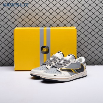 Travis Scott x Fragment Design x Air Jordan 1 Low OG SP AJ1 Su7-Ultra XX3168-162 Unisex