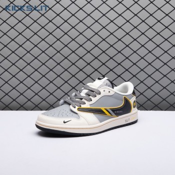 Travis Scott x Fragment Design x Air Jordan 1 Low OG SP AJ1 Su7-Ultra XX3168-162 Unisex