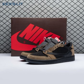 Travis Scott x Air Jordan 1 Low OG Velvet Brown DM7866 202 Unisex