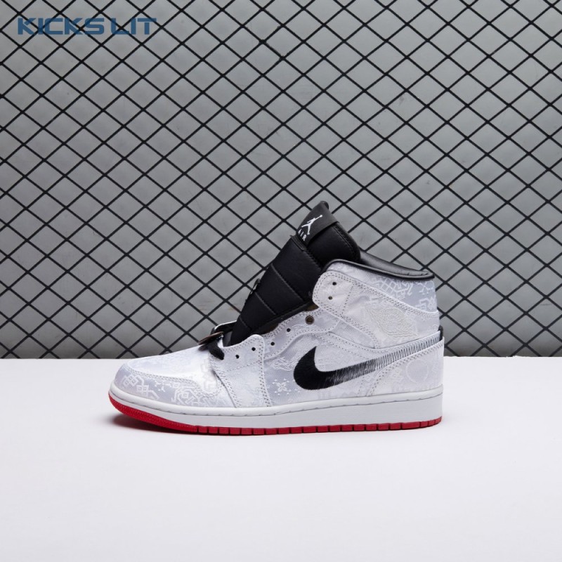 Air Jordan 1 Mid SE Fearless Edison Chen CLOT Unisex Air Jordan 1 Mid SE Fearless Edison Chen CLOT Unisex