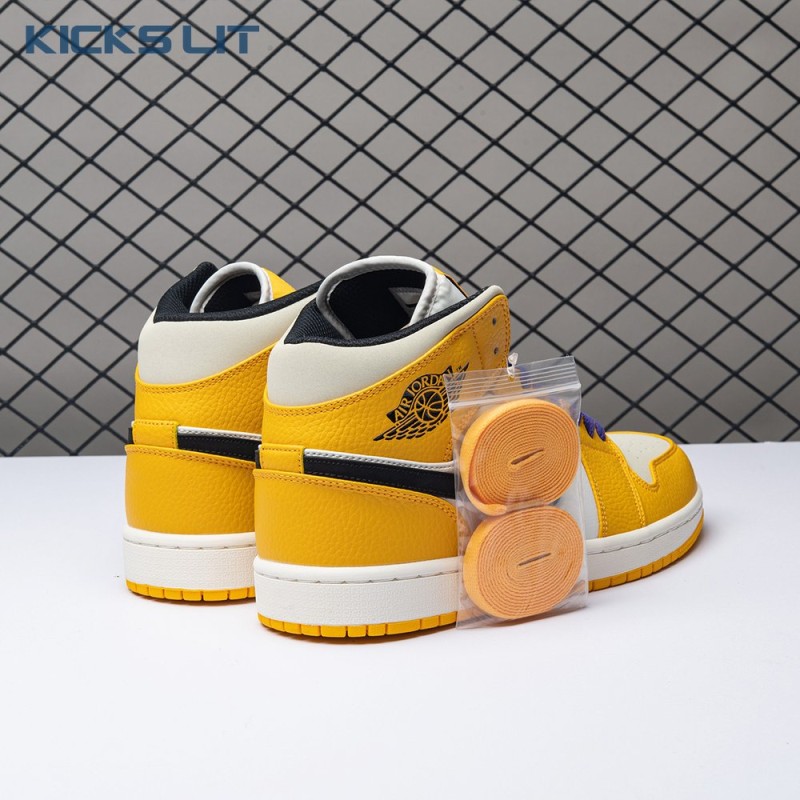 Air Jordan 1 Mid SE Lakers 852542-700 Unisex Air Jordan 1 Mid SE Lakers 852542-700 Unisex