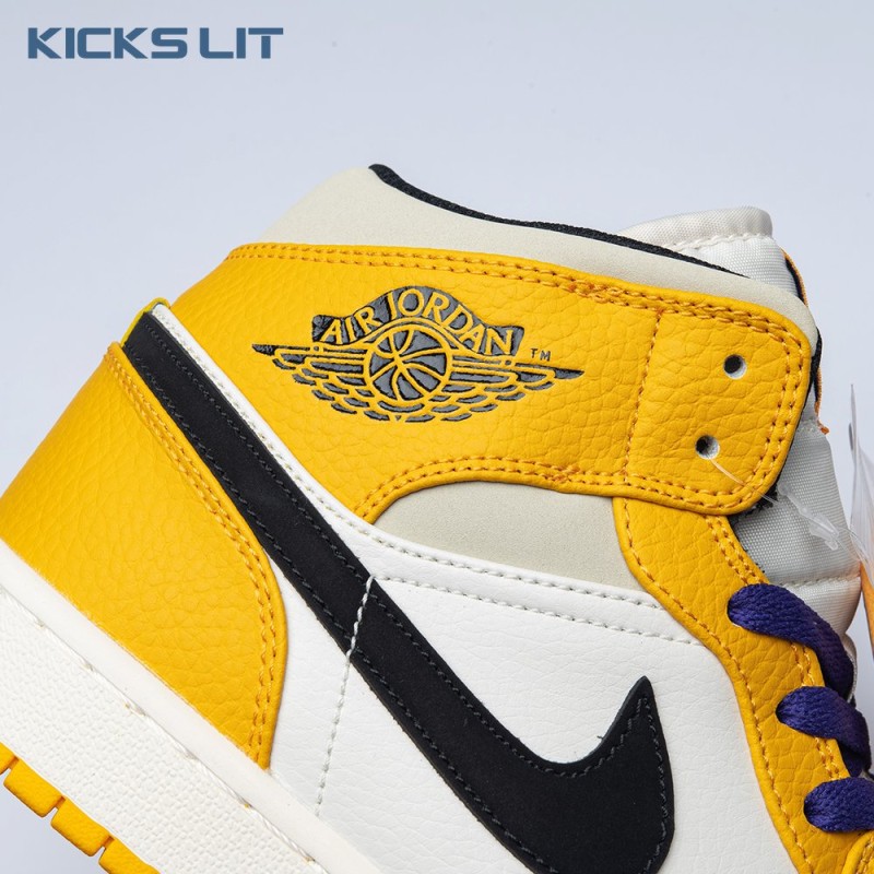 Air Jordan 1 Mid SE Lakers 852542-700 Unisex Air Jordan 1 Mid SE Lakers 852542-700 Unisex