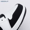 Air Jordan 1 Mid White Black Unisex