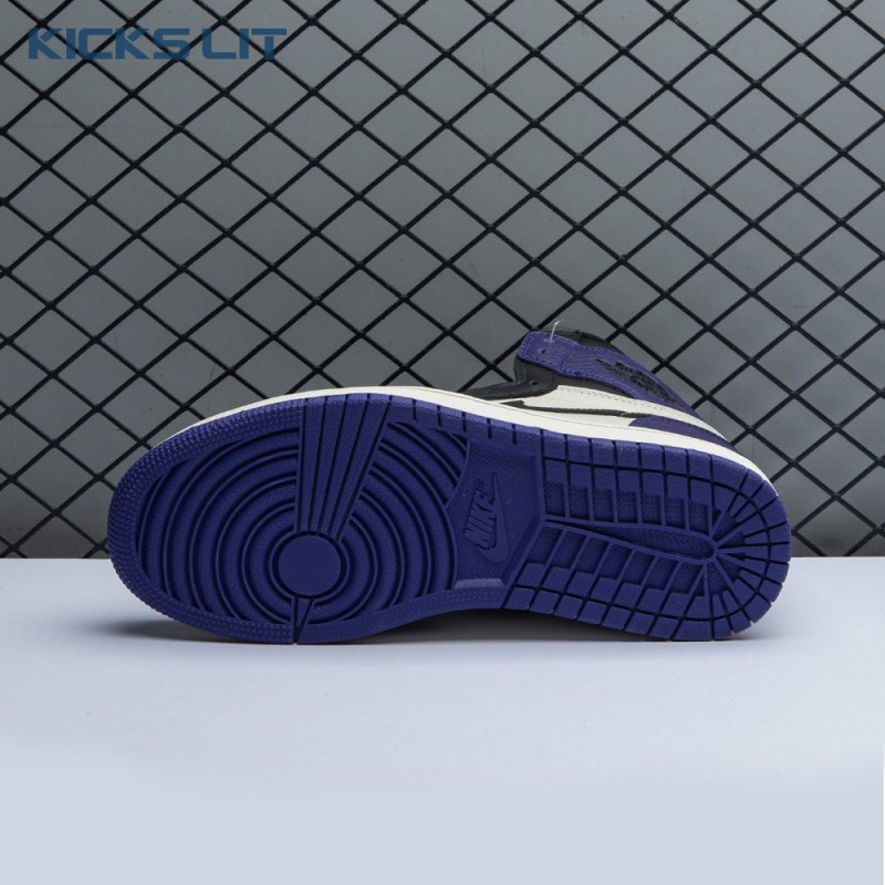 Air Jordan 1 Retro High Court Purple Men's Air Jordan 1 Retro High Court Purple Men's