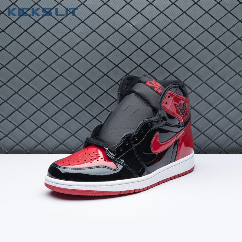 Air Jordan 1 Retro High OG Patent 'Bred' Unisex Air Jordan 1 Retro High OG Patent 'Bred' Unisex