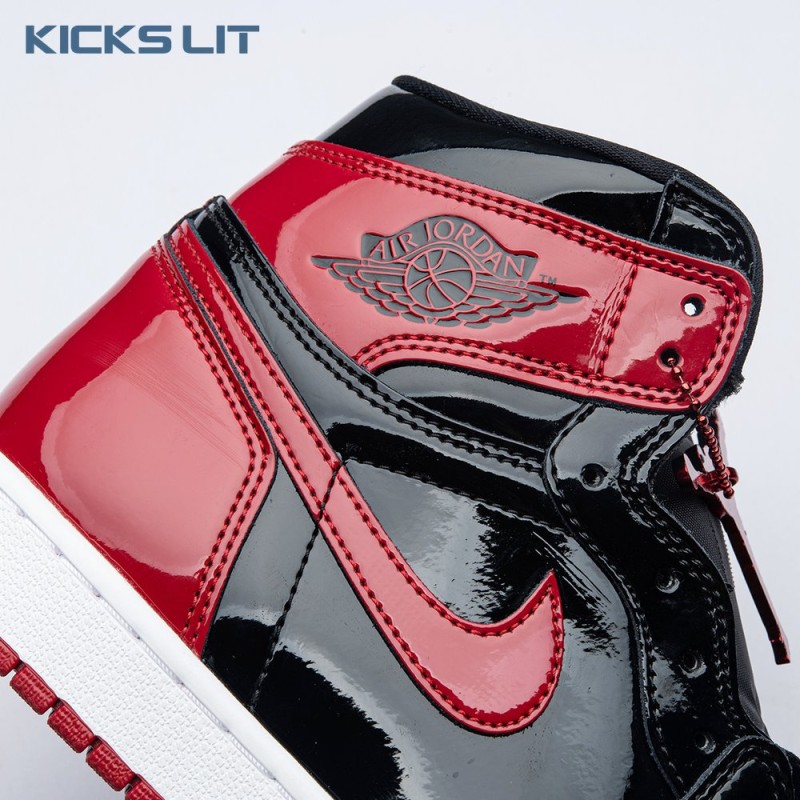 Air Jordan 1 Retro High OG Patent 'Bred' Unisex Air Jordan 1 Retro High OG Patent 'Bred' Unisex