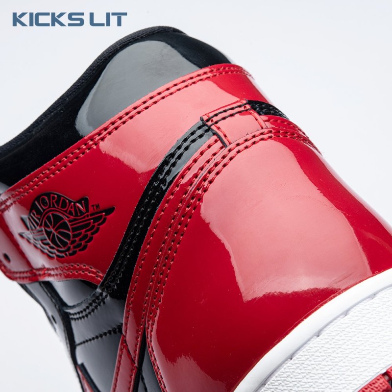 Air Jordan 1 Retro High OG Patent 'Bred' Unisex Air Jordan 1 Retro High OG Patent 'Bred' Unisex