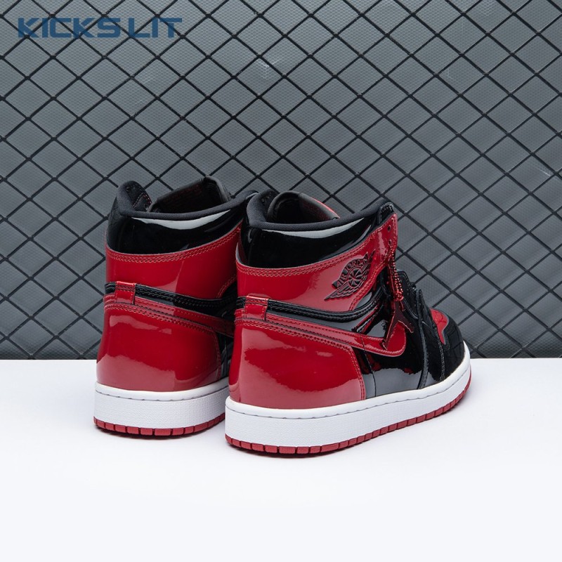 Air Jordan 1 Retro High OG Patent 'Bred' Unisex Air Jordan 1 Retro High OG Patent 'Bred' Unisex