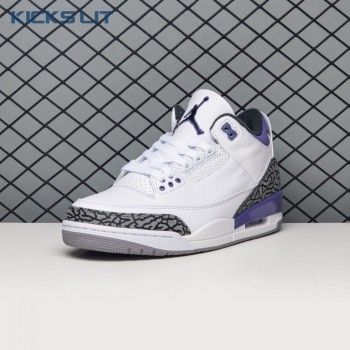 Air Jordan 3 Dark Iris CT8532-105 Men's