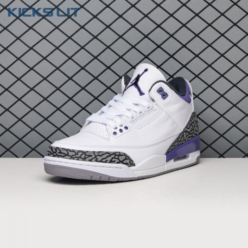 Air Jordan 3 Dark Iris CT8532-105 Men's Air Jordan 3 Dark Iris CT8532-105 Men's