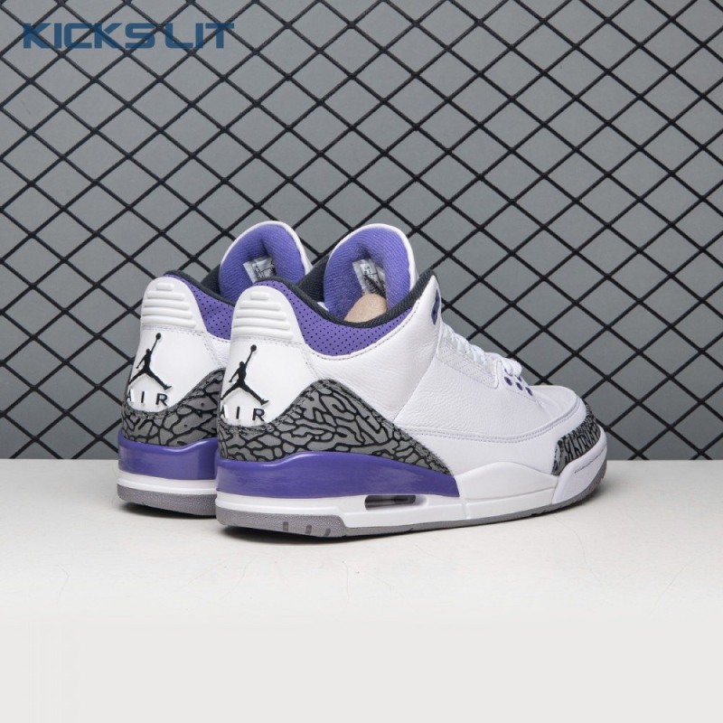 Air Jordan 3 Dark Iris CT8532-105 Men's Air Jordan 3 Dark Iris CT8532-105 Men's
