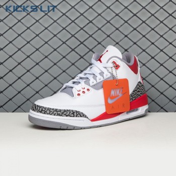 Air Jordan 3 Fire Red DN3707160 Men's