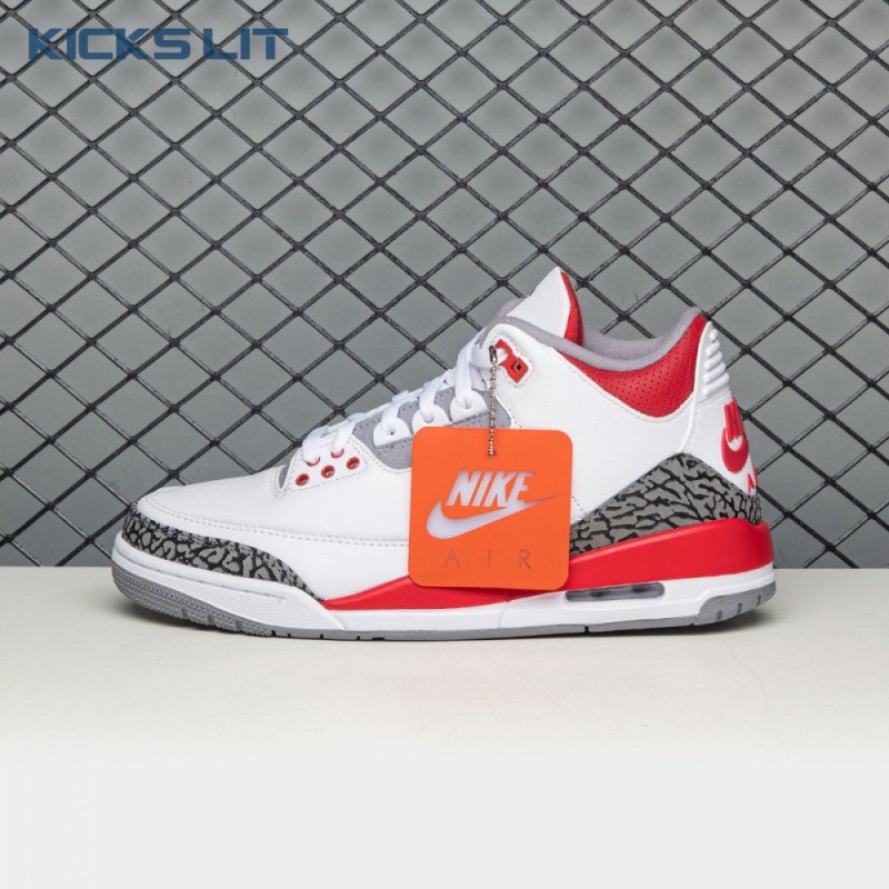 Air Jordan 3 Fire Red DN3707160 Men's Air Jordan 3 Fire Red DN3707160 Men's
