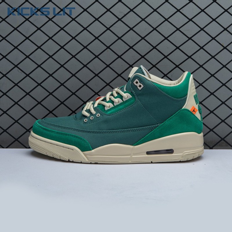Air Jordan 3 Retro Bicoastal Black Malachite Fossil FZ7974-300 Unisex Air Jordan 3 Retro Bicoastal Black Malachite Fossil FZ7974-300 Unisex