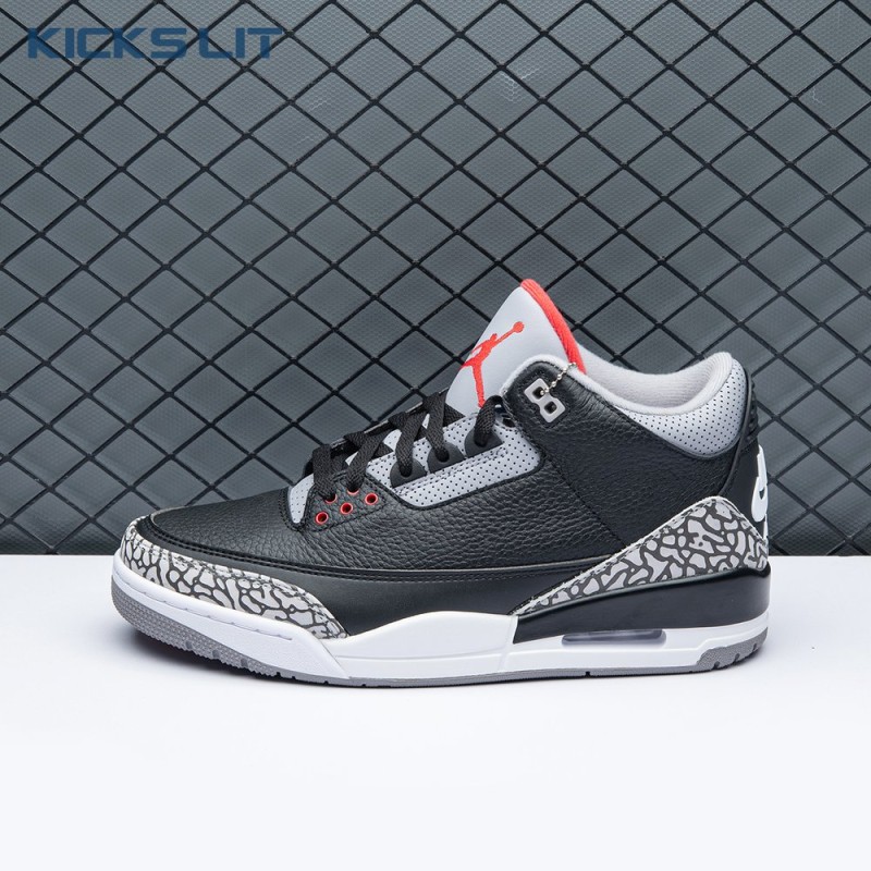 Air Jordan 3 Retro OG Black Cement Men's
