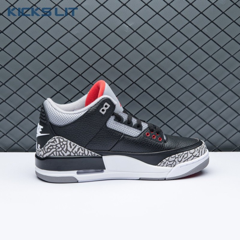 Air Jordan 3 Retro OG Black Cement Men's