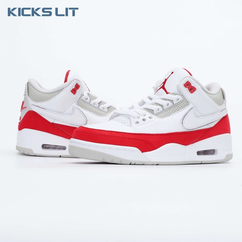 Air Jordan 3 Retro Tinker White University Red Men's Air Jordan 3 Retro Tinker White University Red Men's