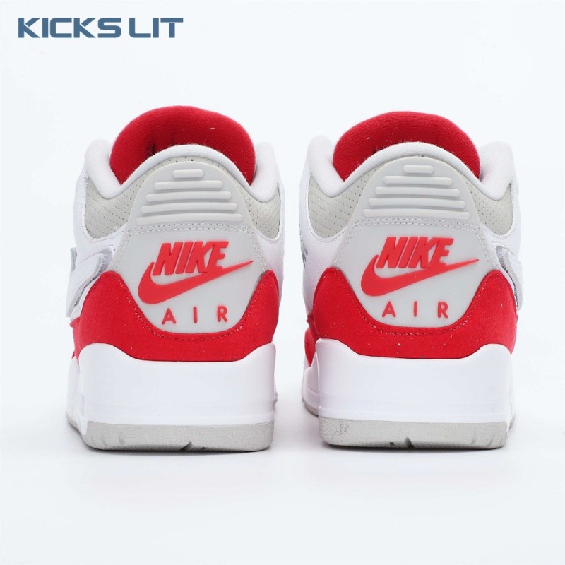 Air Jordan 3 Retro Tinker White University Red Men's Air Jordan 3 Retro Tinker White University Red Men's