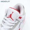 Air Jordan 3 Retro Tinker White University Red Men's
