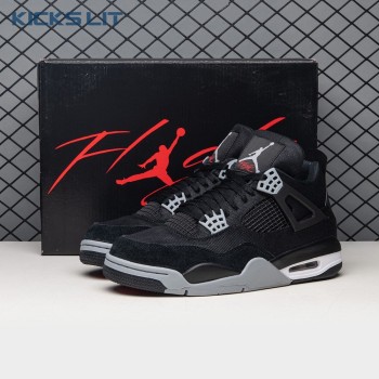 Air Jordan 4 Retro SE Black Canvas DH7138-006 Men's