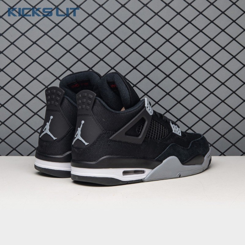 Air Jordan 4 Retro SE Black Canvas DH7138-006 Men's Air Jordan 4 Retro SE Black Canvas DH7138-006 Men's