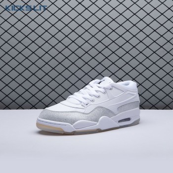 Air Jordan 4 RM White Metallic Silver HQ3441-111 Unisex