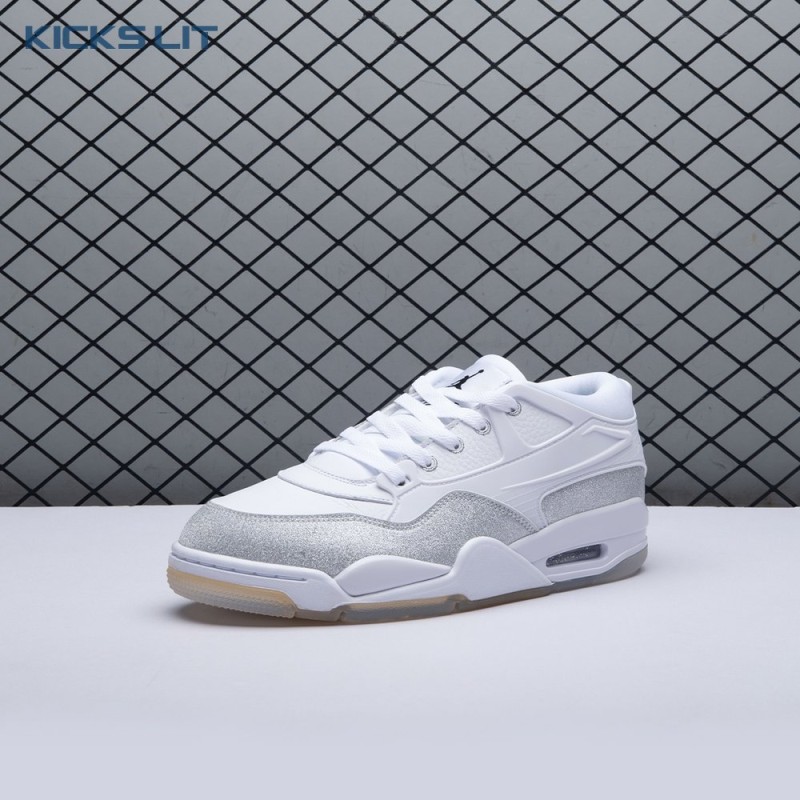 Air Jordan 4 RM White Metallic Silver HQ3441-111 Unisex Air Jordan 4 RM White Metallic Silver HQ3441-111 Unisex