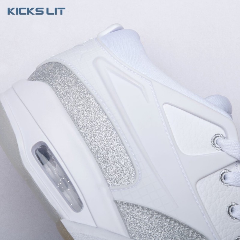 Air Jordan 4 RM White Metallic Silver HQ3441-111 Unisex Air Jordan 4 RM White Metallic Silver HQ3441-111 Unisex