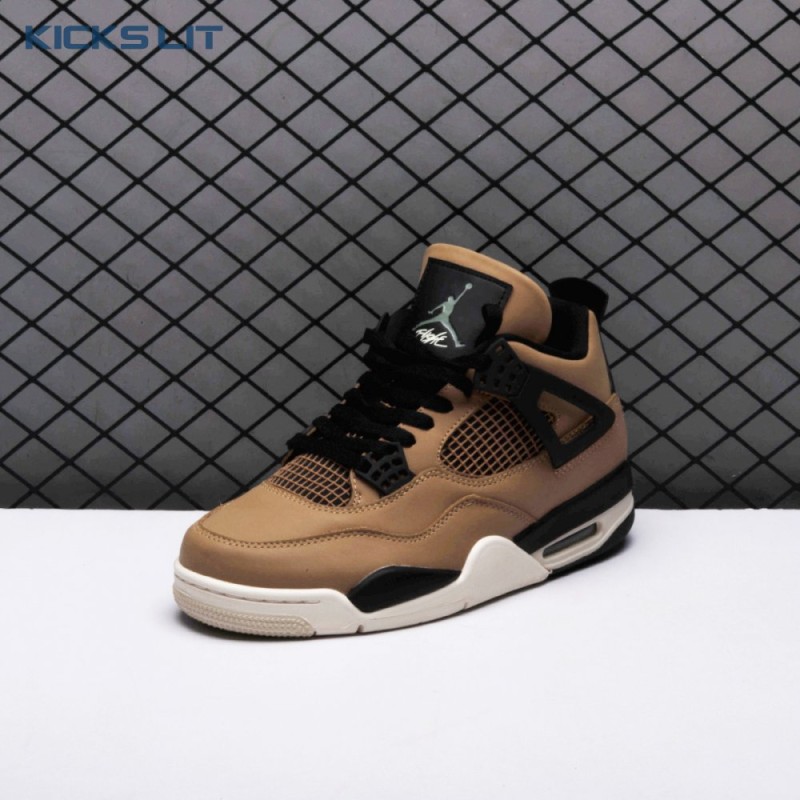 Jordan 4 Retro Fossil AQ9129-200 Unisex Jordan 4 Retro Fossil AQ9129-200 Unisex