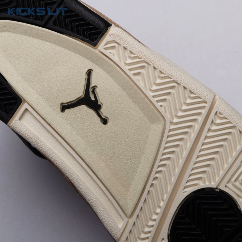 Jordan 4 Retro Fossil AQ9129-200 Unisex Jordan 4 Retro Fossil AQ9129-200 Unisex