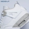 Air Jordan 4 Retro 'White Oreo' Unisex
