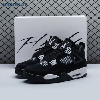 Air Jordan 4 Retro White Thunder FQ8138 001 Unisex