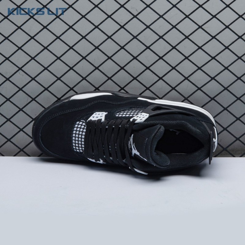 Air Jordan 4 Retro White Thunder FQ8138 001 Unisex