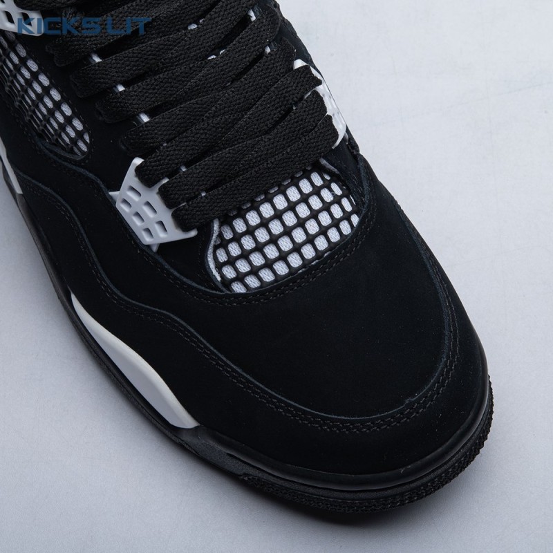 Air Jordan 4 Retro White Thunder FQ8138 001 Unisex