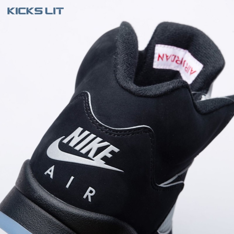 Air Jordan 5 'Black Metallic Reimagined' HF3975 001 Unisex