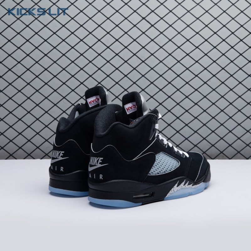 Air Jordan 5 'Black Metallic Reimagined' HF3975 001 Unisex