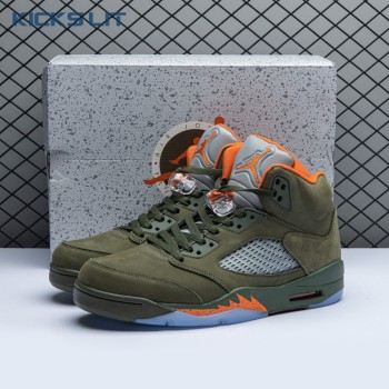 Air Jordan 5 Olive 2024 Men's
