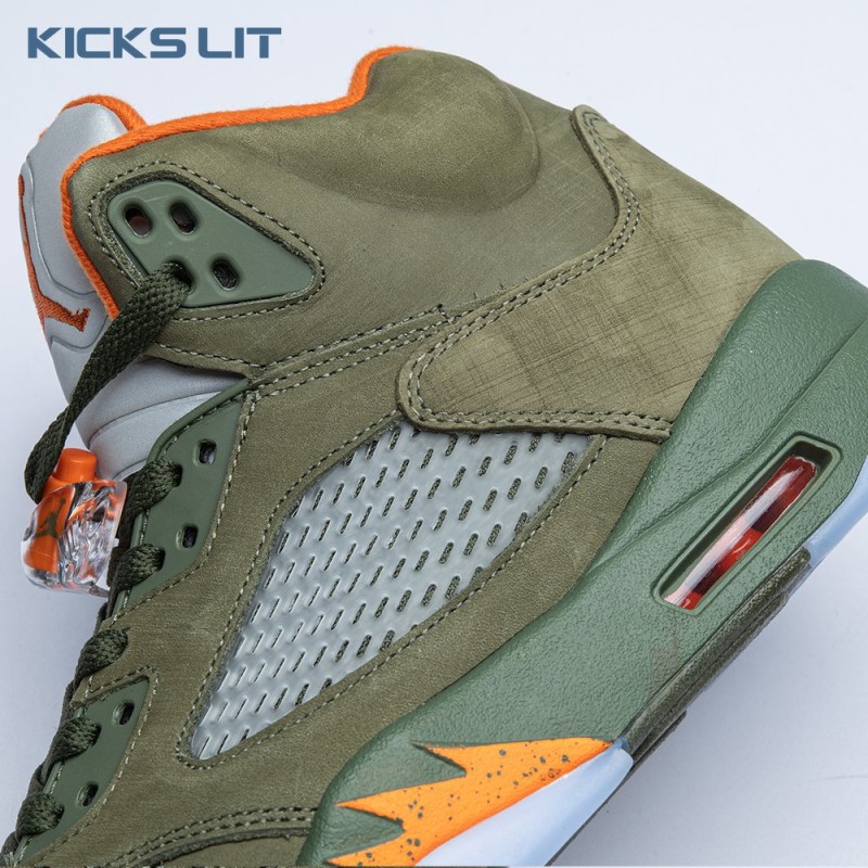 Air Jordan 5 Olive 2024 Men's Air Jordan 5 Olive 2024 Men's