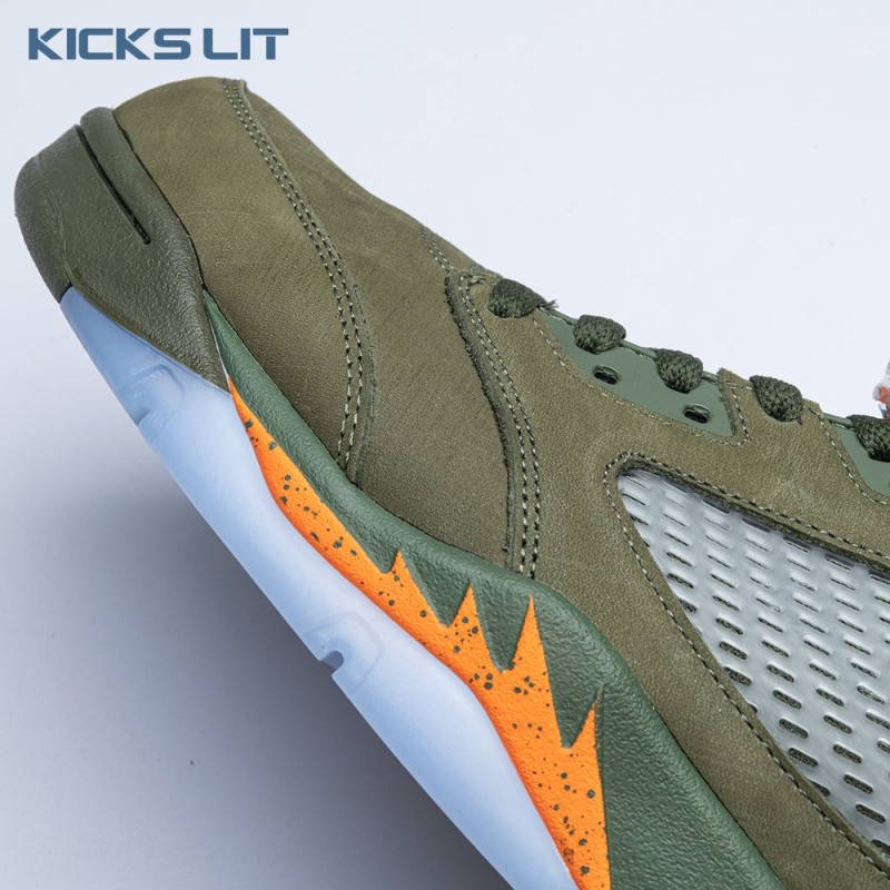 Air Jordan 5 Olive 2024 Men's Air Jordan 5 Olive 2024 Men's