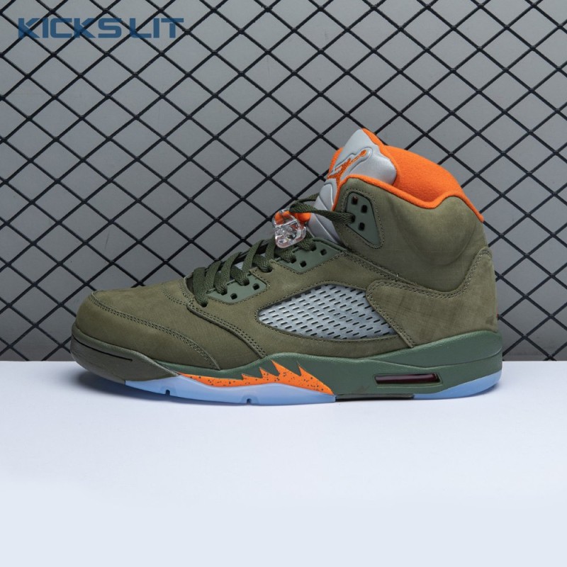 Air Jordan 5 Olive 2024 Men's Air Jordan 5 Olive 2024 Men's
