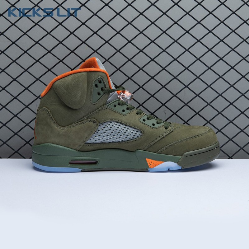 Air Jordan 5 Olive 2024 Men's Air Jordan 5 Olive 2024 Men's