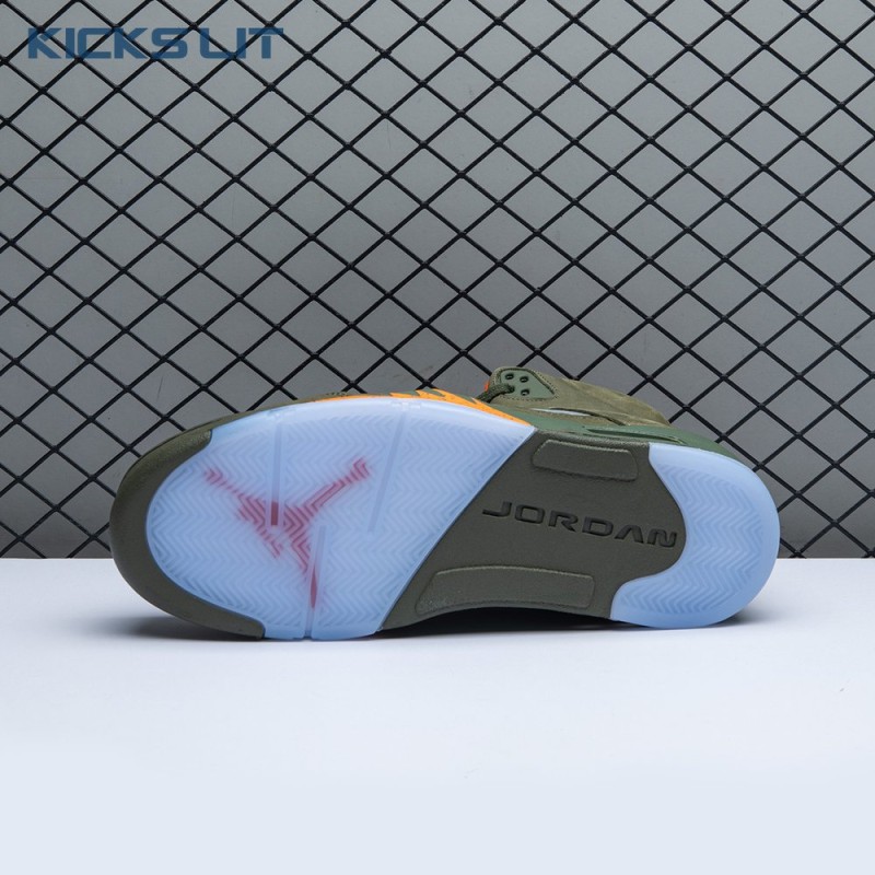 Air Jordan 5 Olive 2024 Men's Air Jordan 5 Olive 2024 Men's