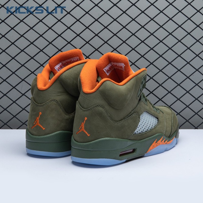 Air Jordan 5 Olive 2024 Men's Air Jordan 5 Olive 2024 Men's