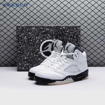 Air Jordan 5 White and Black DD0587 110 Men's
