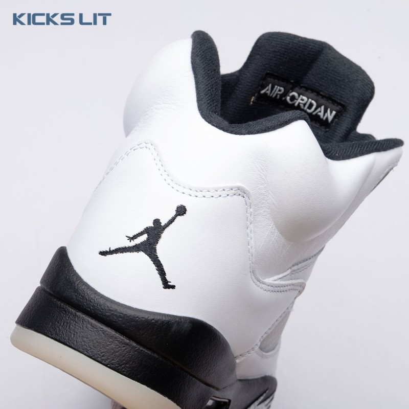 Air Jordan 5 White and Black DD0587 110 Men's Air Jordan 5 White and Black DD0587 110 Men's